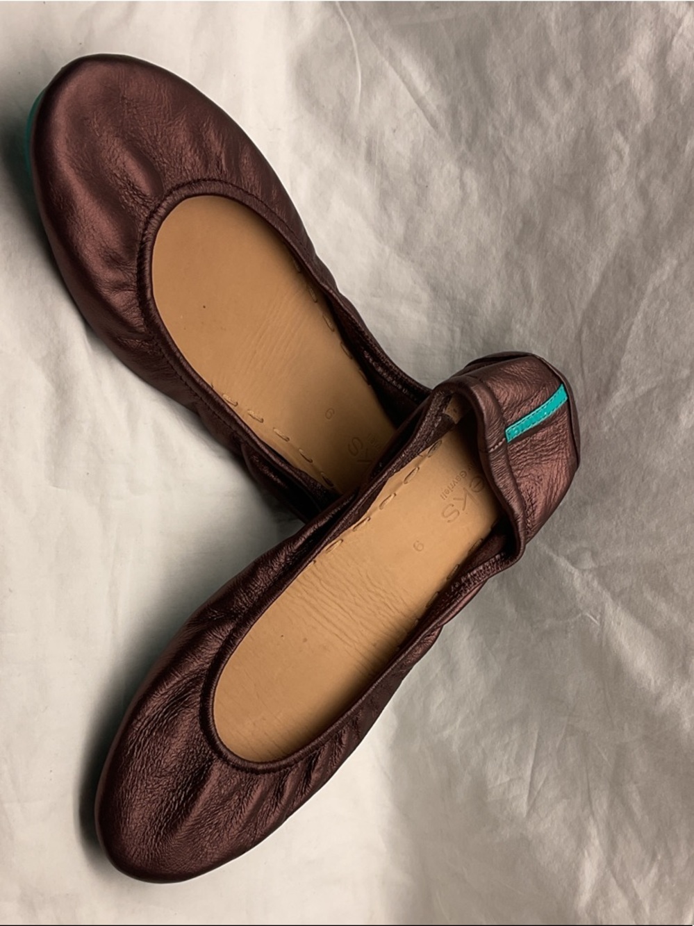 Tieks by Gavrieli Raspberry Truffle size 9